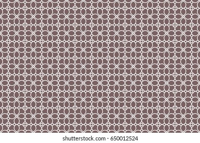 Ornamental geometric design. Modern seamless geometry pattern. Vector illustration. For the interior, printing, web and textile