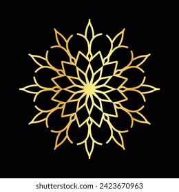 Ornamental Geometric luxury mandala pattern vector design
