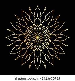 Ornamental Geometric luxury mandala pattern vector design