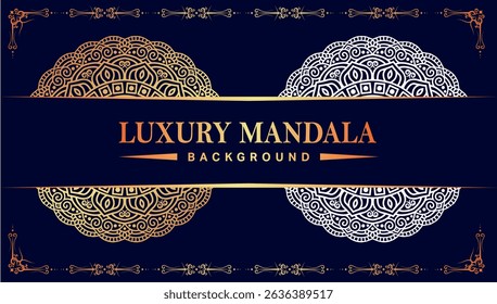 Ornamental Geometric luxury mandala pattern vector design