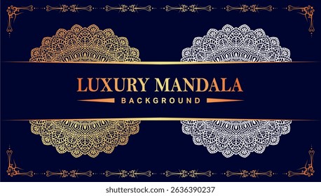 Ornamental Geometric luxury mandala pattern vector design