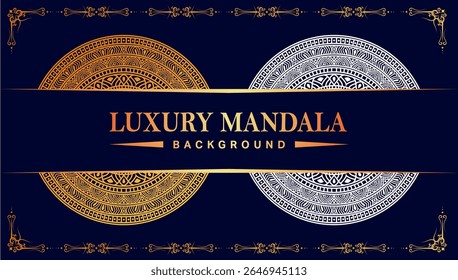 Ornamental Geometric luxury mandala pattern vector design