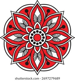 Ornamental Geometric luxury mandala pattern vector design