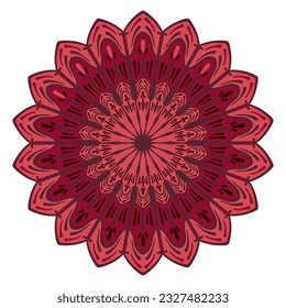 Ornamental graphic design element. Vector illustration.