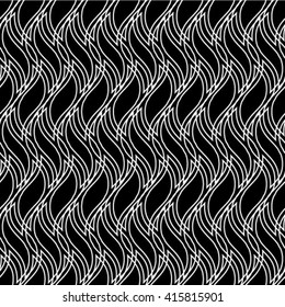 Ornamental gray and white seamless pattern. Vector abstract background