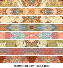 Ornamental horizontal decorations
