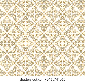 Ornamental Islamic Eid Adha eid fitr fitri idul adha fitr fitri Ramadan Deco Thai Plaid Or Tartan Seamless Pattern wedding invitation Card Background