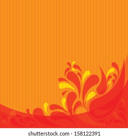 Ornamental item background