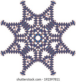 Ornamental lace pattern