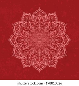 Ornamental lace pattern