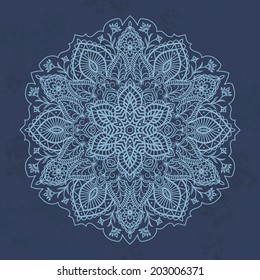 Ornamental lace pattern