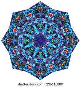 Ornamental lace pattern