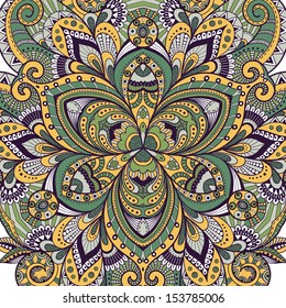 Ornamental lace pattern, background with many details