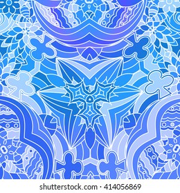 Ornamental lace pattern, background with many details, lacy designs. Orient traditional ornament. Oriental motif.