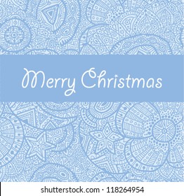 ornamental lace pattern christmas card with many details, looks like crocheting handmade lace, seamless texture