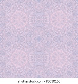 ornamental lace pattern, circle background with many details, looks like crocheting handmade lace, seamless texture