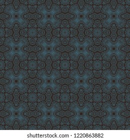 Ornamental laced vector texture, seamless ornament, oriental style