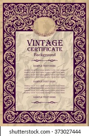 ornamental letter alphabet / vintage/ vector illustration