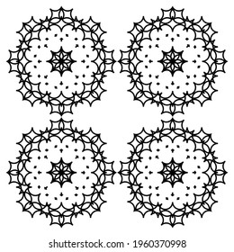 Ornamental Lines Motif Pattern. Decoration for Interior, Exterior, Carpet, Textile, Garment, Cloth, Silk, Tile, Plastic, Paper, Wrapping, Wallpaper, Pillow, Sofa, Background, Ect. Vector Illustration 