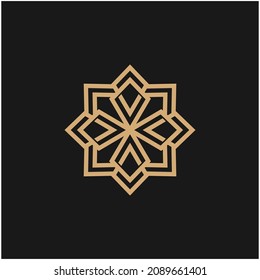 Logotipo Ornamental, Elementos Cuadrados Resumen, Emblemas Geométricos, Iconos Con Logotipo De Joyas, Boutiques, Hoteles, Estilos De Lujo.