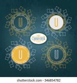 Ornamental logos collection