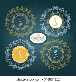 Ornamental logos collection
