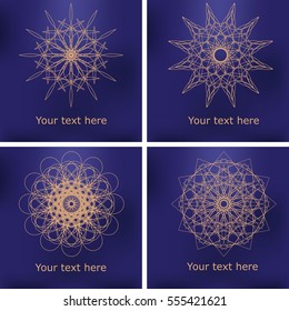 Ornamental logos for your company, business cards, studios and etc.