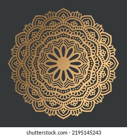 Ornamental luxury mandala pattern background design Islamic east style.
