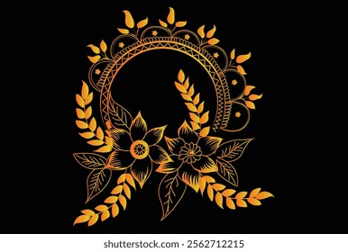 Ornamental luxury mandala pattern, Circular pattern in the form of a mandala. Henna tattoo, mandala. Mehndi style. 