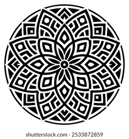 Ornamental luxury mandala pattern design