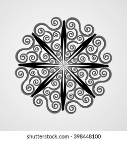 Ornamental Mandala.