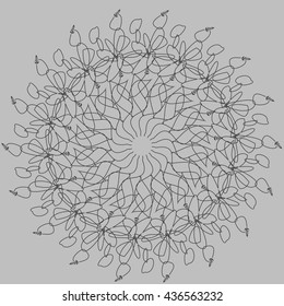 Ornamental mandala