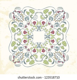 Ornamental mandala background
