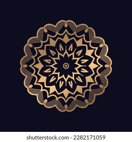 Ornamental mandala design background Art work