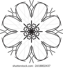 Antecedentes de design de Mandala ornamental . Melhor Mandala hoje