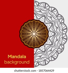 ornamental mandala design background. Oriental pattern, vector illustration. Islam, Arabic, Indian, moroccan,spain, turkish, pakistan, chinese, mystic, ottoman motifs. vector illustration