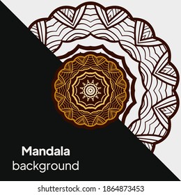 ornamental mandala design background. Oriental pattern, vector illustration. Islam, Arabic, Indian, moroccan,spain, turkish, pakistan, chinese, mystic, ottoman motifs. vector illustration