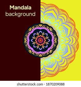 ornamental mandala design background. Oriental pattern, vector illustration. Islam, Arabic, Indian, moroccan,spain, turkish, pakistan, chinese, mystic, ottoman motifs.