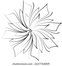 Ornamental mandala design vector for yoga, mindfulness, and decor art.