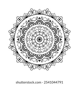 Padrões Mandala Ornamentais Com Design Único.