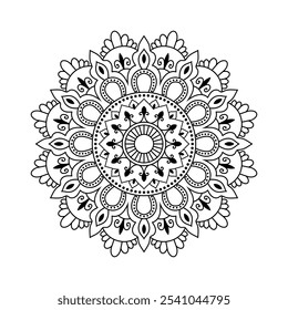 Ornamental Mandala Patterns With Unique Design.