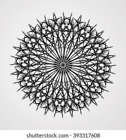 Ornamental Mandala. Tribal