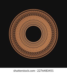 Ornamental Mandala vector illustration design
