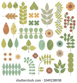 Ornamental modern vector with abstract form, geometry shapes, dot, flowers. Cute print in scandinavian style.The image is made in the style of hand-made. It is good minimal pattern for textile style.