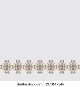 Ornamental monochrome patterned stone relief in arabic architectural style of islamic mosque,greeting card for Ramadan Kareem