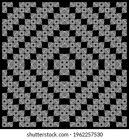 Ornamental Motifs Pattern. Decoration for Interior, Exterior, Carpet, Textile, Garment, Cloth, Silk, Tile, Plastic, Paper, Wrapping, Wallpaper, Pillow, Sofa, Background, Ect. Vector Illustration