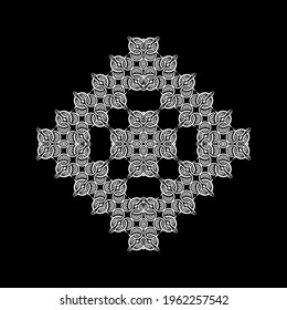 Ornamental Motifs Pattern. Decoration for Interior, Exterior, Carpet, Textile, Garment, Cloth, Silk, Tile, Plastic, Paper, Wrapping, Wallpaper, Pillow, Sofa, Background, Ect. Vector Illustration