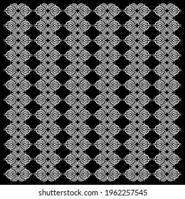 Ornamental Motifs Pattern. Decoration for Interior, Exterior, Carpet, Textile, Garment, Cloth, Silk, Tile, Plastic, Paper, Wrapping, Wallpaper, Pillow, Sofa, Background, Ect. Vector Illustration