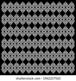 Ornamental Motifs Pattern. Decoration for Interior, Exterior, Carpet, Textile, Garment, Cloth, Silk, Tile, Plastic, Paper, Wrapping, Wallpaper, Pillow, Sofa, Background, Ect. Vector Illustration