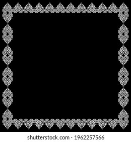 Ornamental Motifs Pattern. Decoration for Interior, Exterior, Carpet, Textile, Garment, Cloth, Silk, Tile, Plastic, Paper, Wrapping, Wallpaper, Pillow, Sofa, Background, Ect. Vector Illustration